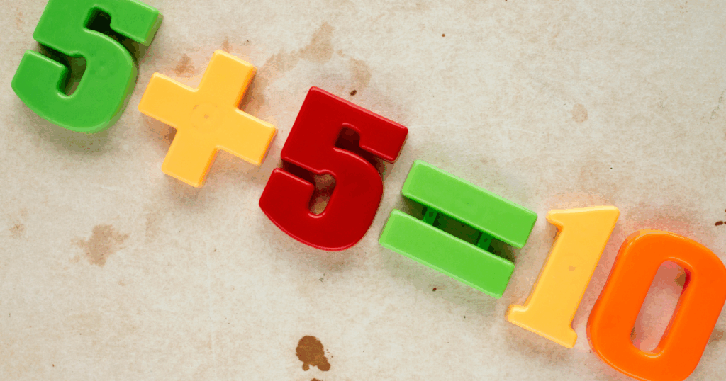 ステップ②和が10になる足し算